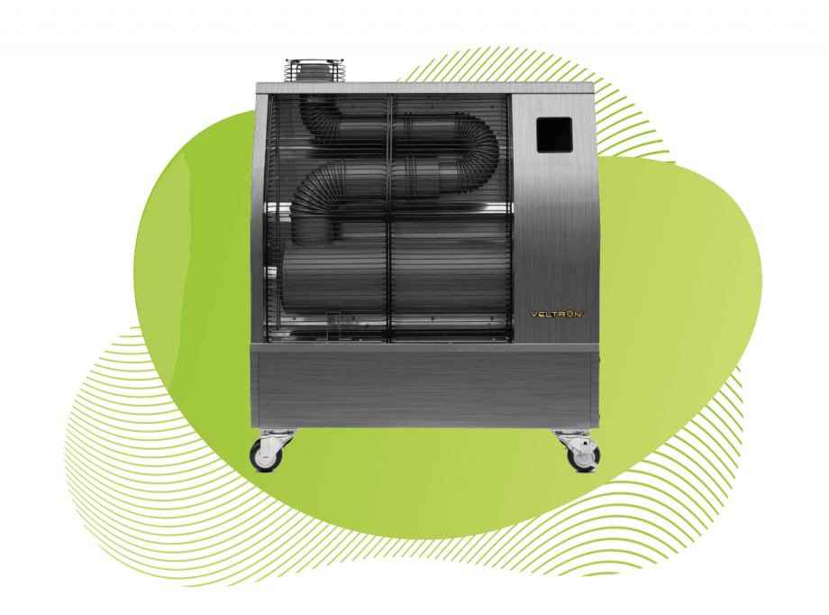 Veltron Infrarot-Diesel-Heizung DHOE mit 104 kW