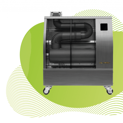 Veltron Infrarot-Diesel-Heizung DHOE mit 104 kW