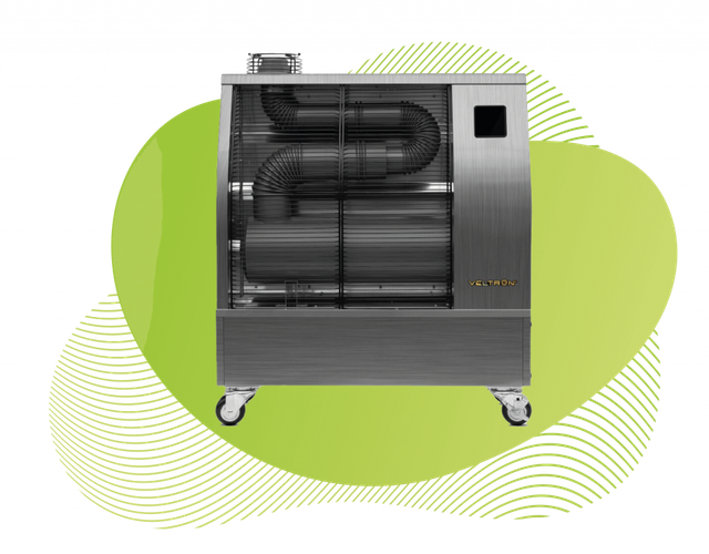 Veltron Infrarot-Diesel-Heizung DHOE mit 104 kW