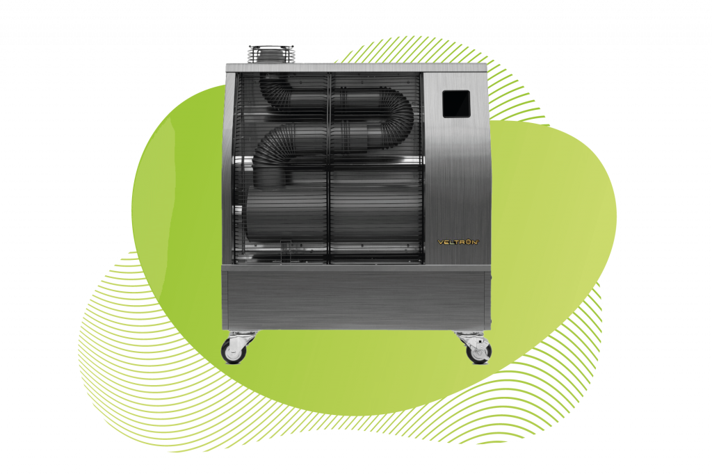 Veltron Infrarot-Diesel-Heizung DHOE mit 104 kW